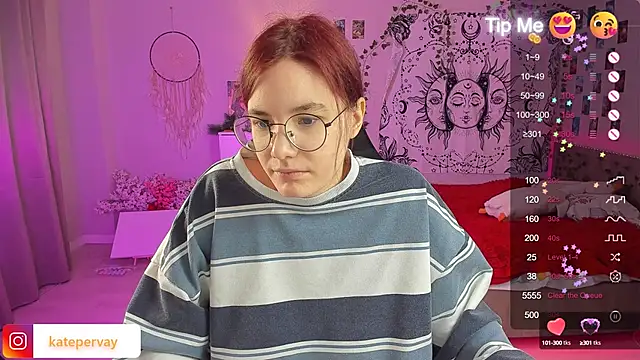 Snapshot of callmekatesmith chatting on 02.22.25 callmekatesmith online show from 02.22.25