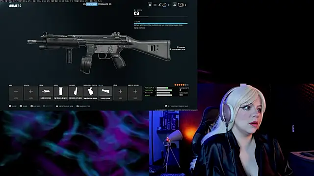 Snapshot of Irinaa_Scarlett chatting on 10.03.25 Irinaa Scarlett online show from 10.03.25