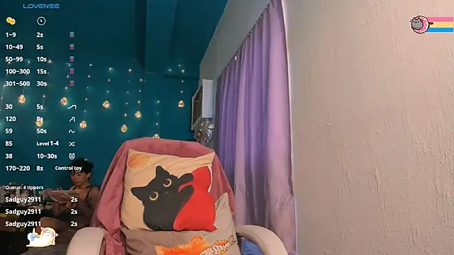 Snapshot of AllisonCatUwU chatting on 01.21.25 AllisonCatUwU online show from 01.21.25