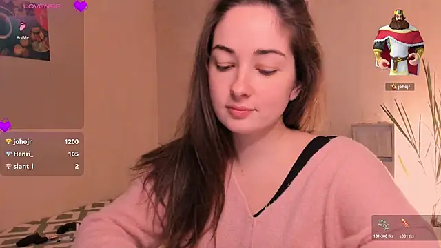 Snapshot of cClandesTina chatting on 11.27.25 cClandesTina online show from 11.27.25
