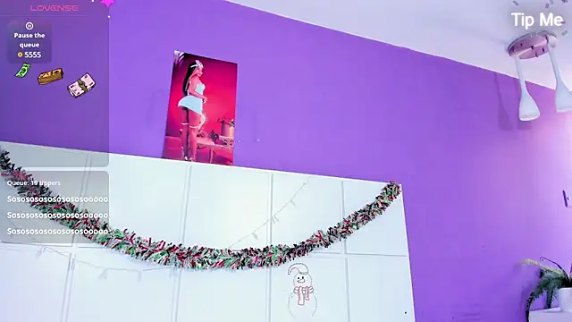 Snapshot of SunnyPage chatting on 01.23.25 SunnyPage online show from 01.23.25