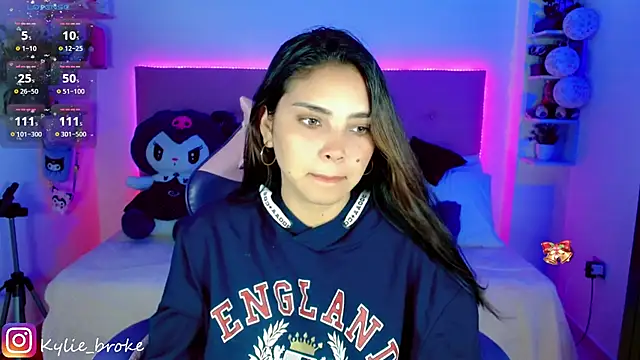 Snapshot of Kylie_brokee chatting on 12.30.24 Kylie brokee online show from 12.30.24