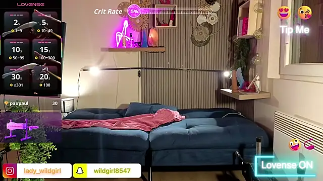 WildgirlShow online show from 11.27.25