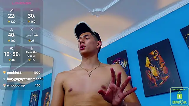 Snapshot of Valerio_20 chatting on 12.24.24 Valerio 20 online show from 12.24.24