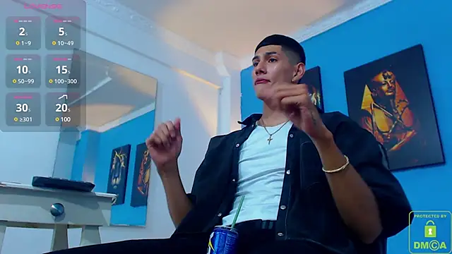 Snapshot of Valerio_20 chatting on 01.27.25 Valerio 20 online show from 01.27.25