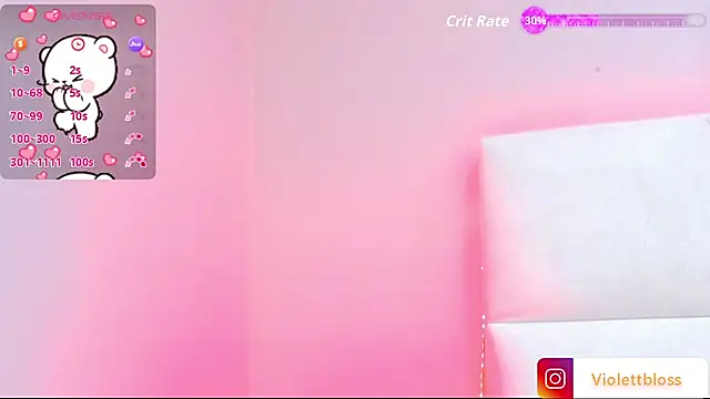 Snapshot of Violettbloss chatting on 11.12.25 Violettbloss online show from 11.12.25