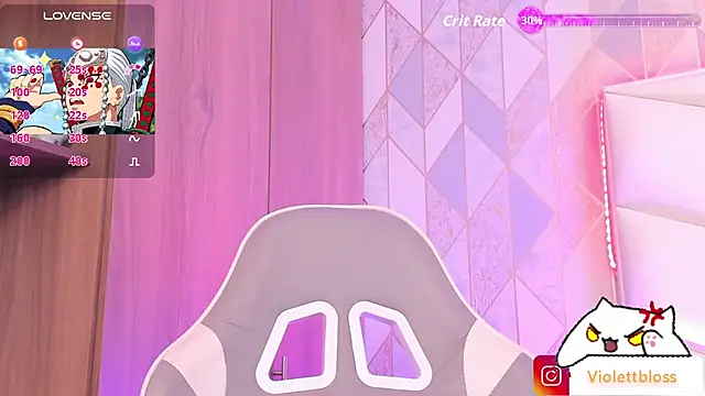 Snapshot of Violettbloss chatting on 02.07.26 Violettbloss online show from 02.07.26