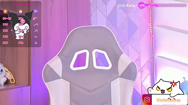 Snapshot of Violettbloss chatting on 02.21.26 Violettbloss online show from 02.21.26