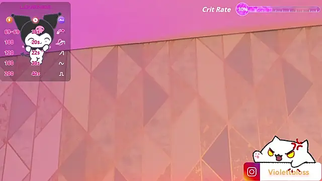 Snapshot of Violettbloss chatting on 02.25.26 Violettbloss online show from 02.25.26