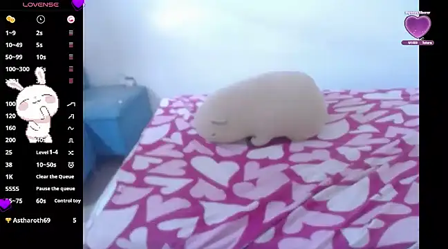 Snapshot of LollitaPop chatting on 01.03.25 LollitaPop online show from 01.03.25