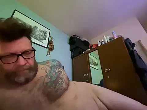 Tattooednakedguy online show from 01.25.25