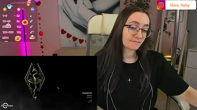 Snapshot of ShiroHeby chatting on 03.11.25 ShiroHeby online show from 03.11.25