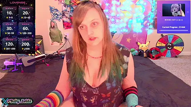 Snapshot of BabyZelda chatting on 03.04.25 BabyZelda online show from 03.04.25
