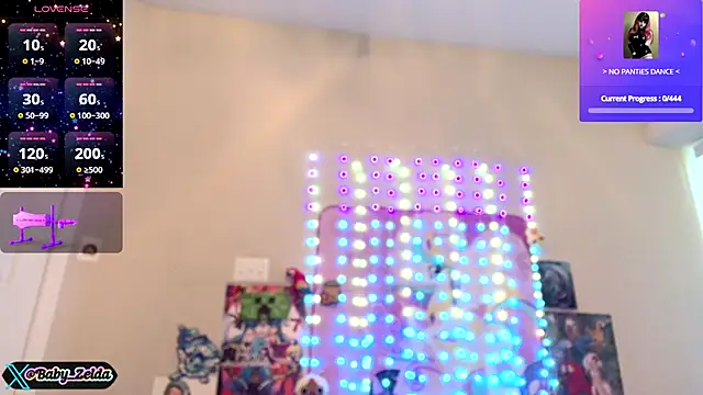 Snapshot of BabyZelda chatting on 09.14.25 BabyZelda online show from 09.14.25