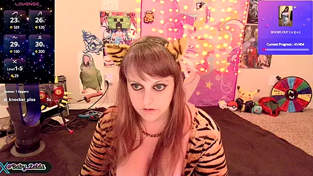 BabyZelda online show from 11.24.25