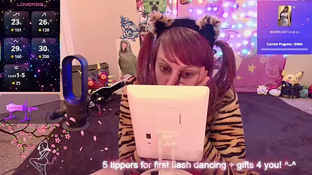 Snapshot of BabyZelda chatting on 02.02.26 BabyZelda online show from 02.02.26