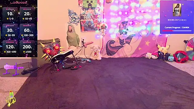 Snapshot of BabyZelda chatting on 02.22.26 BabyZelda online show from 02.22.26