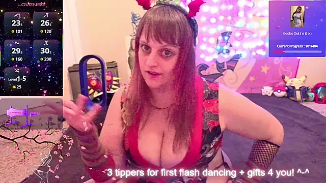 Snapshot of BabyZelda chatting on 04.24.26 BabyZelda online show from 04.24.26