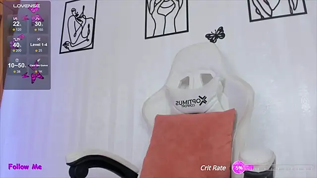 Snapshot of EmilyRive chatting on 02.17.25 EmilyRive online show from 02.17.25