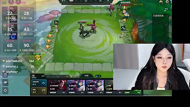 Snapshot of Q-ing chatting on 01.09.25 Q-ing online show from 01.09.25