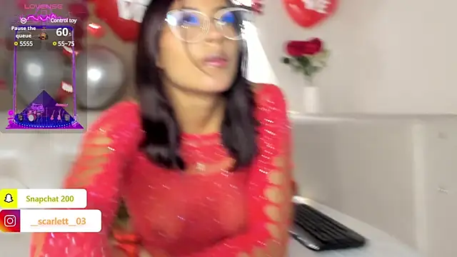 Snapshot of Scarlet_03 chatting on 02.11.25 Scarlet 03 online show from 02.11.25