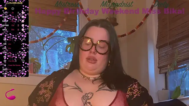 MissBika online show from 01.13.25