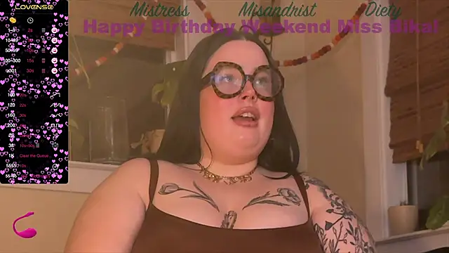 MissBika online show from 01.13.25