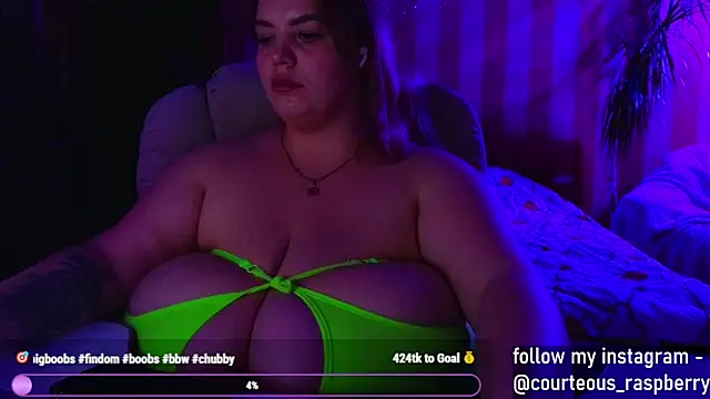 courteous raspberrry online show from 12.22.24