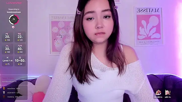 Snapshot of Fluffy_Rose chatting on 01.17.25 Fluffy Rose online show from 01.17.25