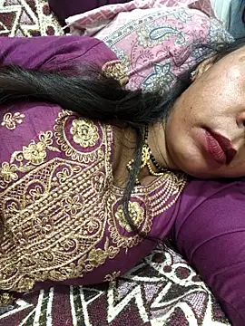 Snapshot of Sharmila-Singh chatting on 10.21.25 Sharmila-Singh online show from 10.21.25