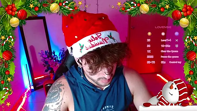 Snapshot of Ares_blue chatting on 12.20.24 Ares blue online show from 12.20.24