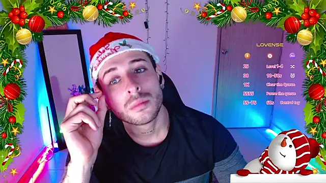 Snapshot of Ares_blue chatting on 12.27.24 Ares blue online show from 12.27.24