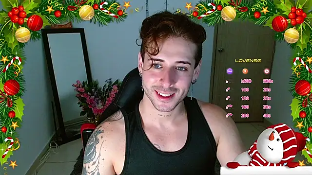 Snapshot of Ares_blue chatting on 12.31.24 Ares blue online show from 12.31.24