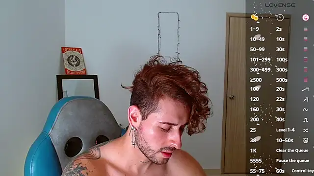 Snapshot of Ares_blue chatting on 02.04.25 Ares blue online show from 02.04.25