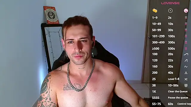 Snapshot of Ares_blue chatting on 03.03.25 Ares blue online show from 03.03.25