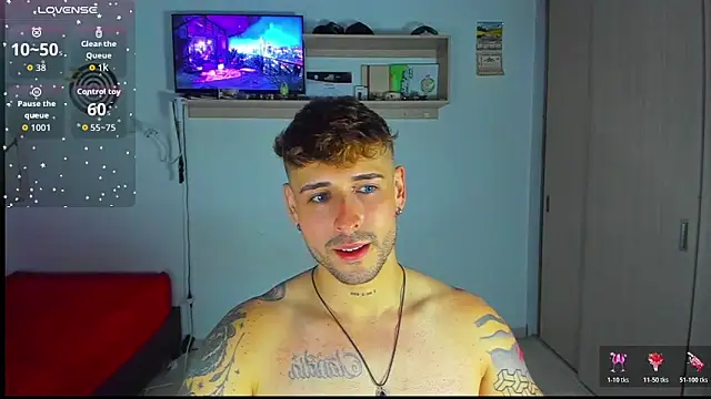 Snapshot of Ares_blue chatting on 03.03.26 Ares blue online show from 03.03.26