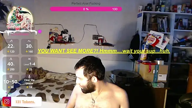 Snapshot of BISEXGOOD777 chatting on 01.17.25 BISEXGOOD777 online show from 01.17.25