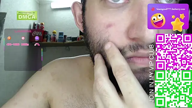 Snapshot of BISEXGOOD777 chatting on 10.06.25 BISEXGOOD777 online show from 10.06.25
