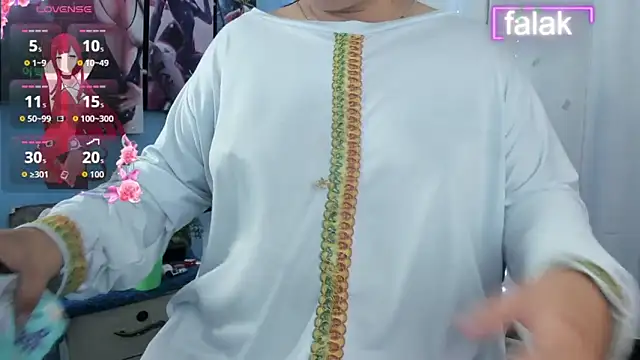 Snapshot of Falak-Yasin chatting on 03.04.26 Falak-Yasin online show from 03.04.26