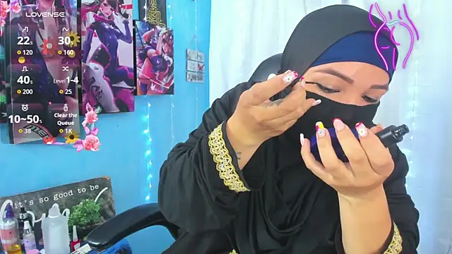 Snapshot of Falak-Yasin chatting on 03.19.26 Falak-Yasin online show from 03.19.26