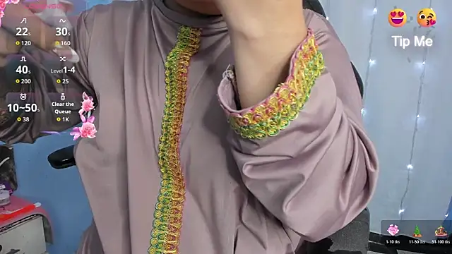 Snapshot of Falak-Yasin chatting on 07.15.26 Falak-Yasin online show from 07.15.26