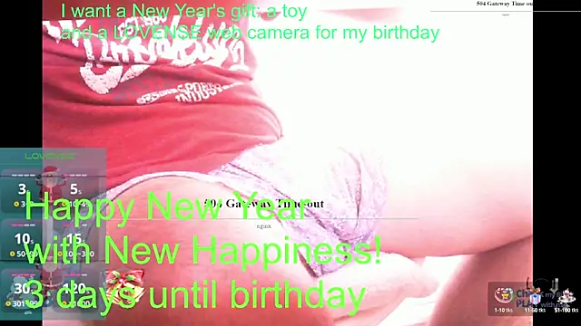 Snapshot of BigL0ve chatting on 01.07.25 BigL0ve online show from 01.07.25