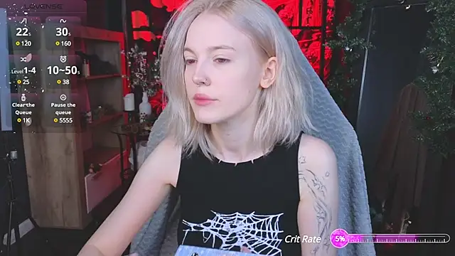 Snapshot of Crackling_Tatii chatting on 12.23.24 Crackling Tatii online show from 12.23.24