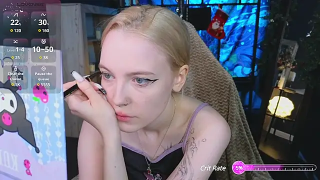 Snapshot of Crackling_Tatii chatting on 12.30.24 Crackling Tatii online show from 12.30.24