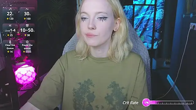 Snapshot of Crackling_Tatii chatting on 02.25.25 Crackling Tatii online show from 02.25.25