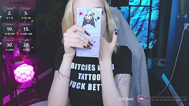 Snapshot of Crackling_Tatii chatting on 02.26.25 Crackling Tatii online show from 02.26.25