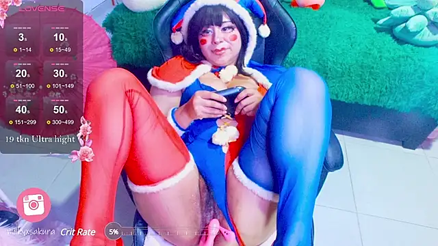 MilkyXSakura online show from 01.05.25