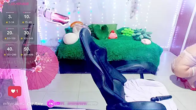 MilkyXSakura online show from 02.02.25