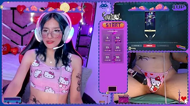 Snapshot of AriDawson chatting on 02.25.25 AriDawson online show from 02.25.25