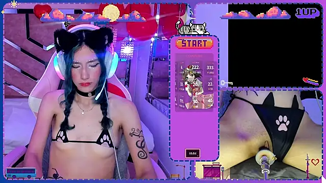 Snapshot of AriDawson chatting on 03.03.25 AriDawson online show from 03.03.25